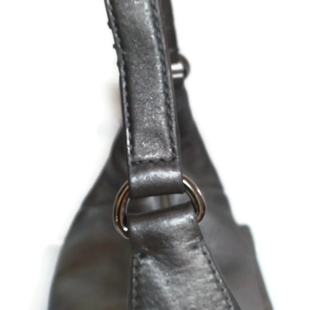 Michael Kors Leather Hobo Shoulder Bag - Picture 7 of 10